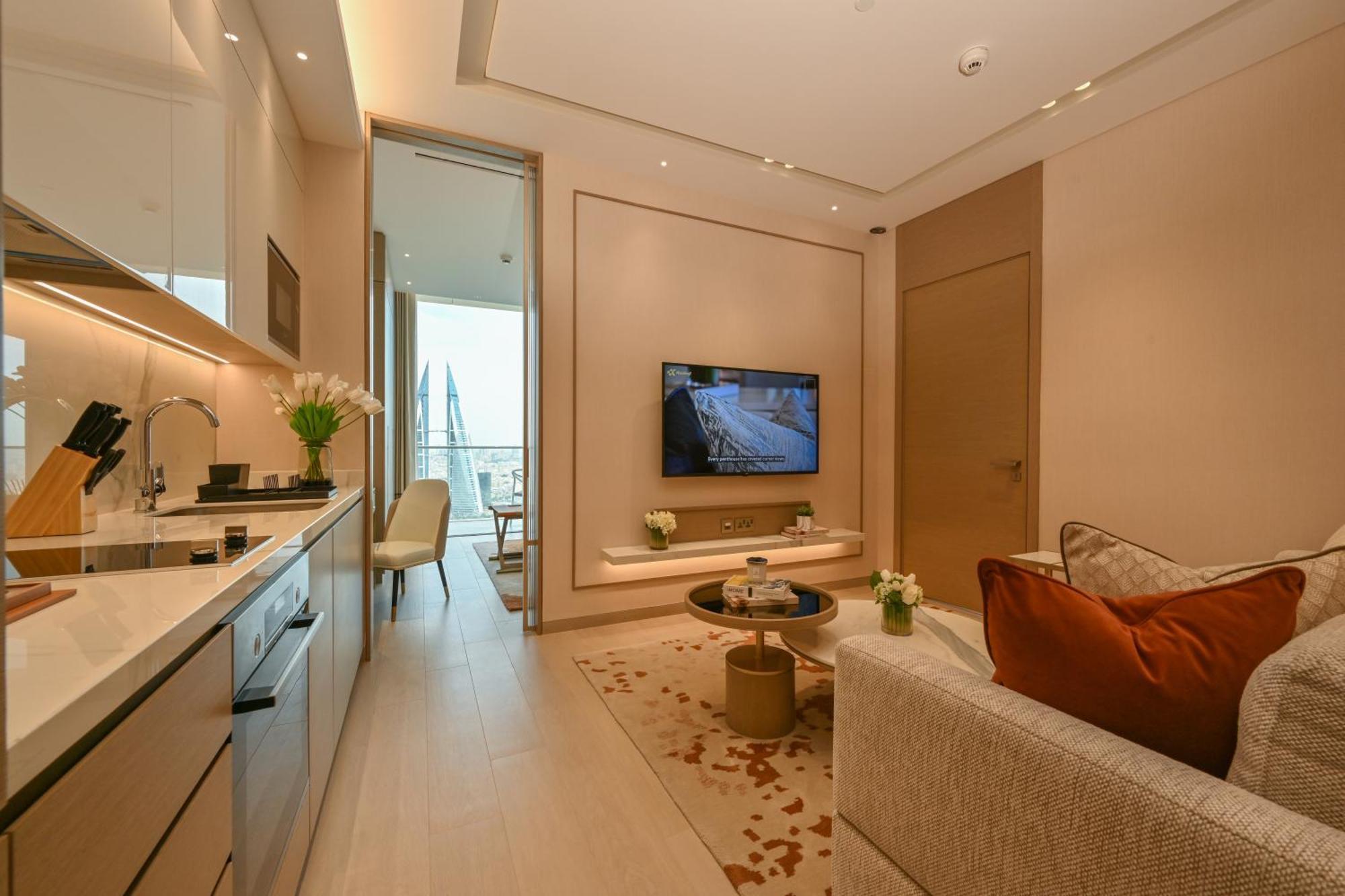 Hotel Onyx Rotana à Manama Extérieur photo Interior of a typical apartment